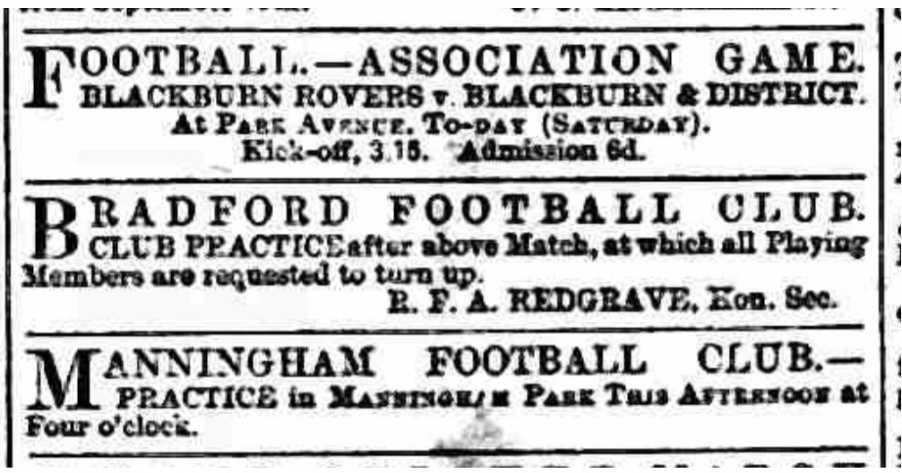 Blackburn exhibition game advert Bfd Obs 16-Sep-82