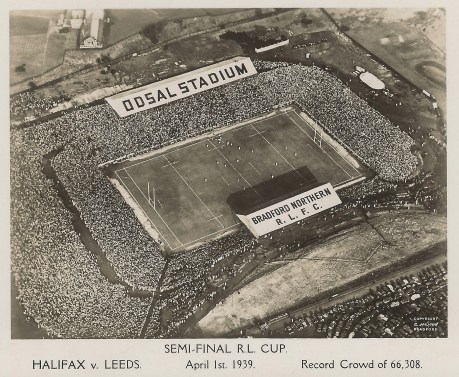 Odsal record crowd