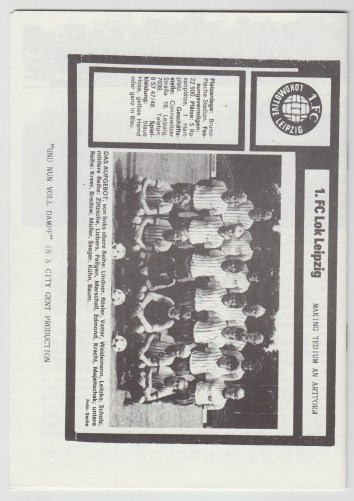 UND NUN VOLL DAMPF Rear Cover